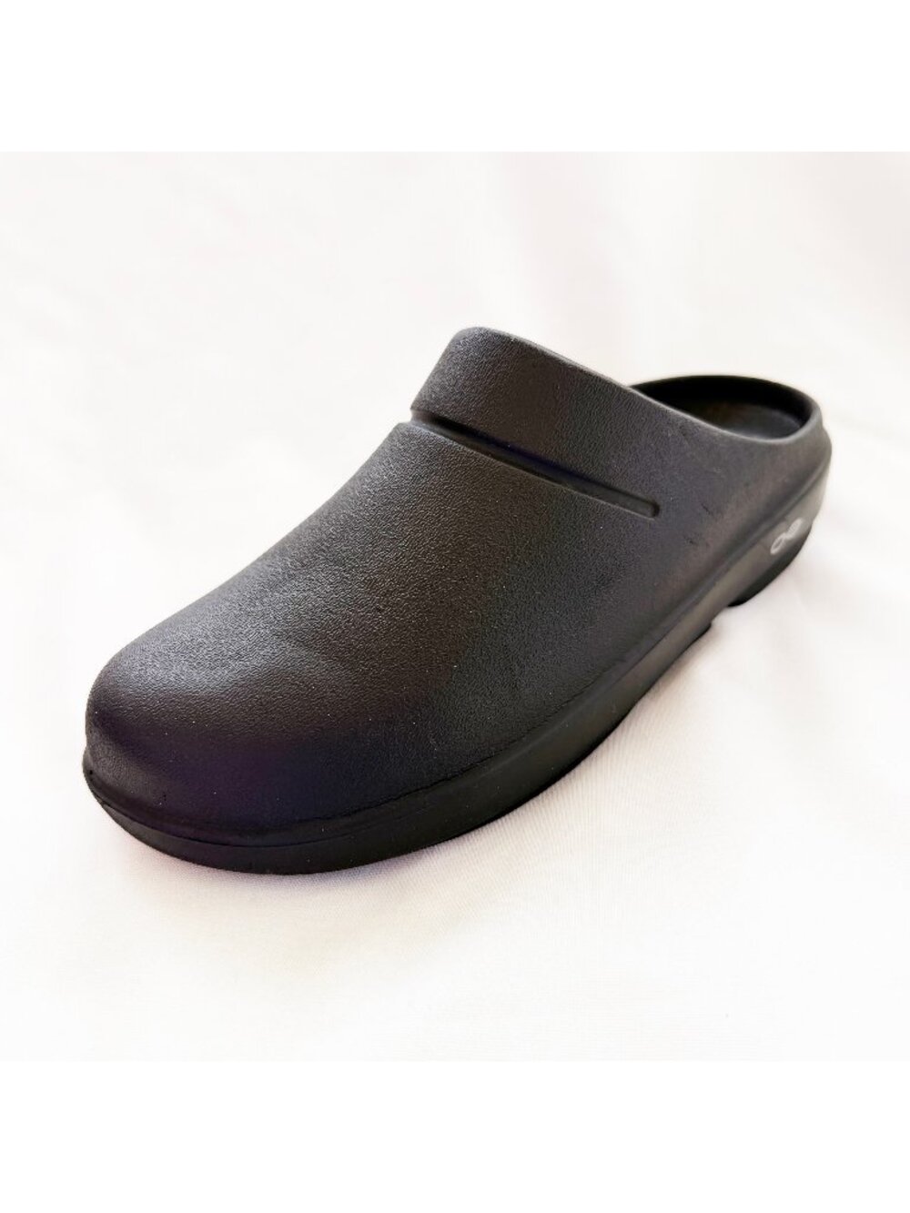 OOFOS OOcloog Clog Womens 7 Black OOfoam Comfort Slip On Recovery Nursing Shoes - Picture 5 of 16